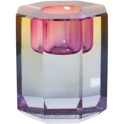 Eja Crystal Candle Holder